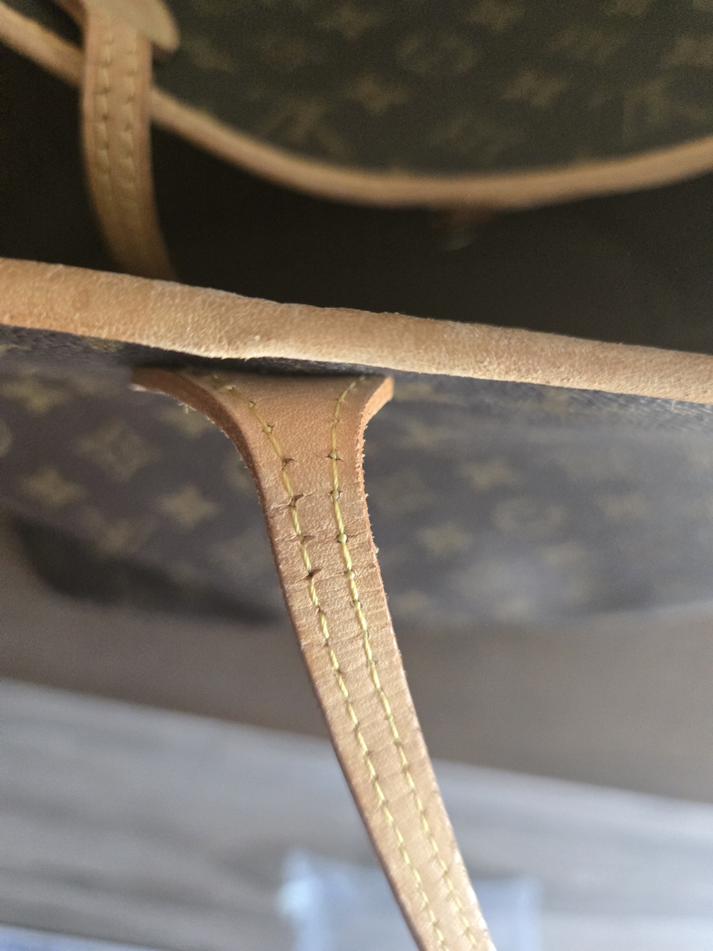 Louis Vuitton Brown Monogram Neverfull Tote - Picture 14 of 17